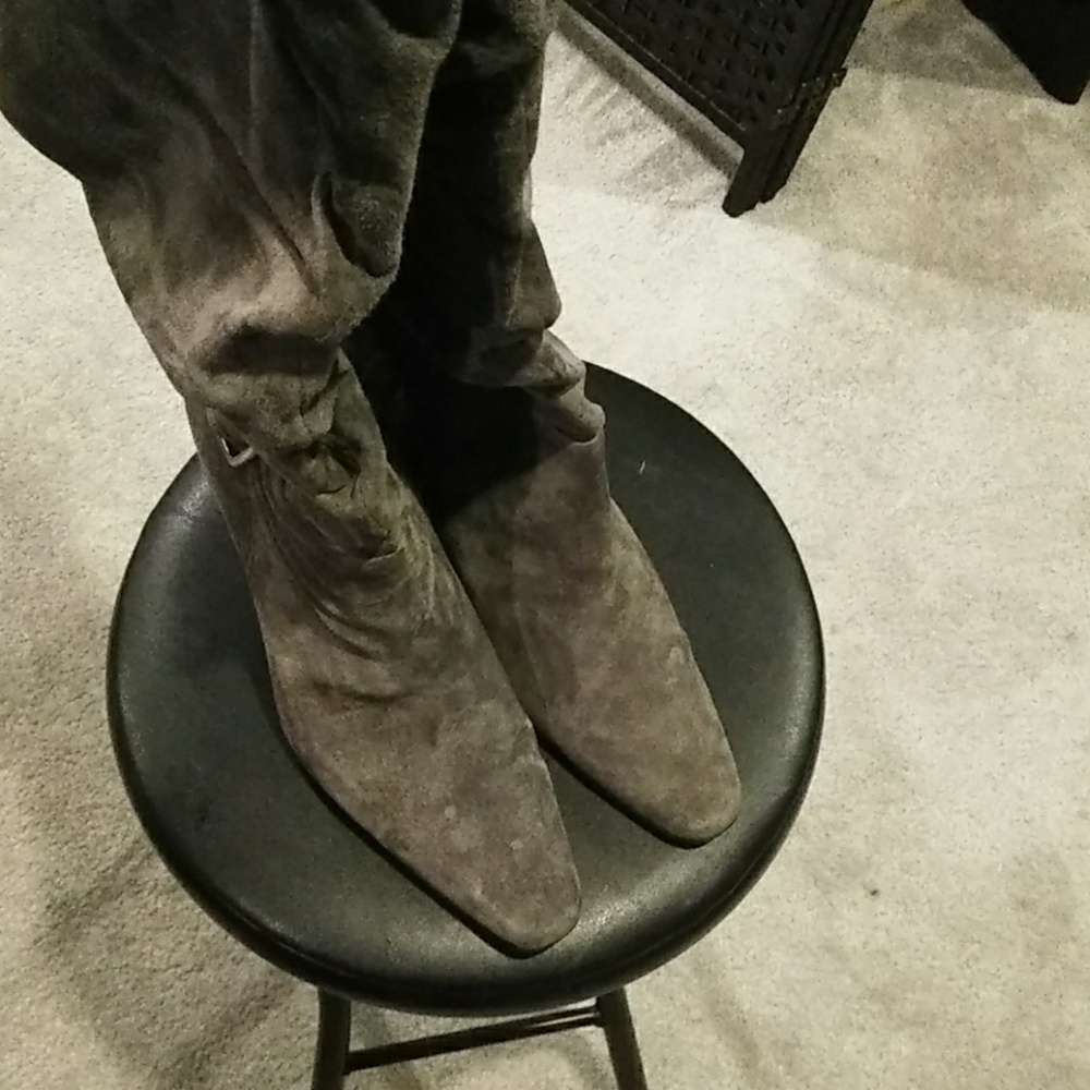 White Mountain tall boots
